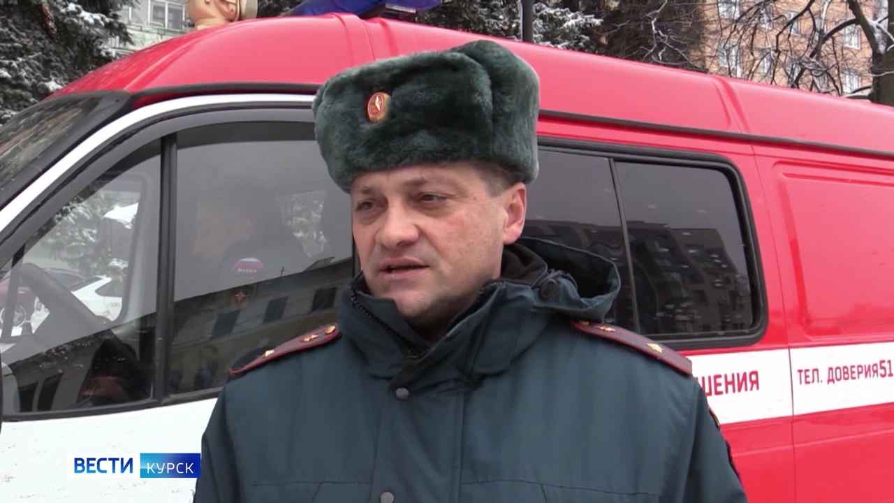 В Курске в гостинице «Октябрьская» прошли пожарно-тактические учения