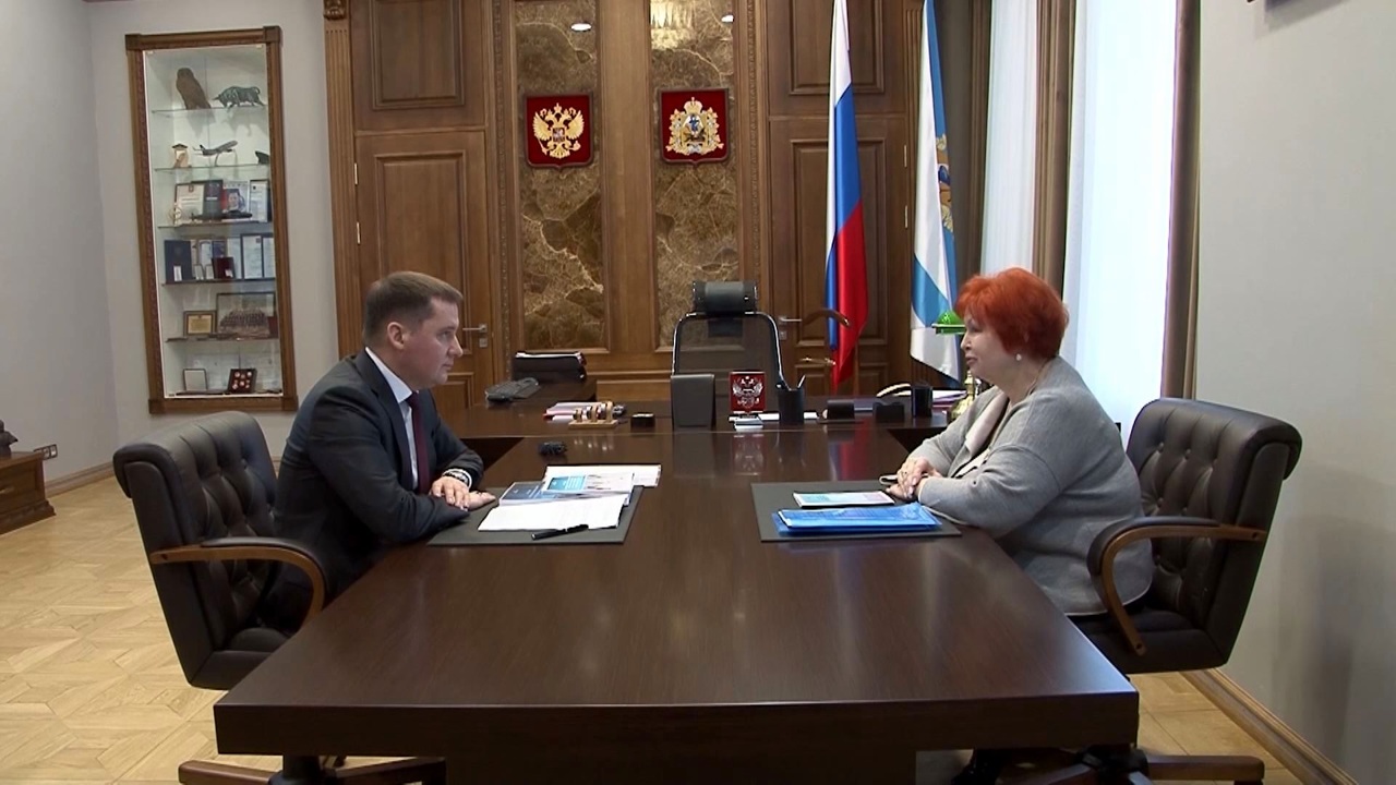 Губернатор Александр Цыбульский встретился с региональным уполномоченным по правам человека