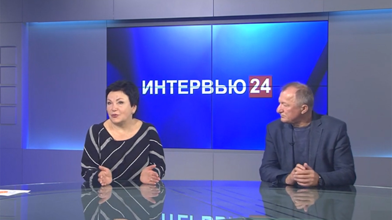 Директор и солист Иркутского областного музыкального театра им. Загурского Татьяна Мезенцева и Владимир Яковлев