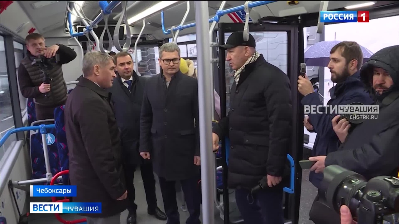 В Чувашии обкатывают новый российский троллейбус