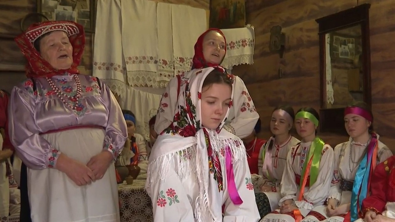 В прикамском селе воссоздали старинную коми-пермяцкую свадьбу