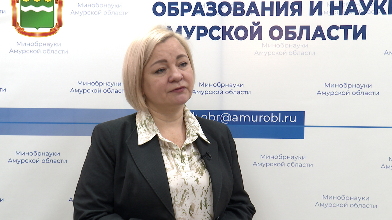 Фестиваль профессий "Билет в будущее". Интервью с первым заместителем министра образования и науки Амурской области Еленой Бурдуковской
