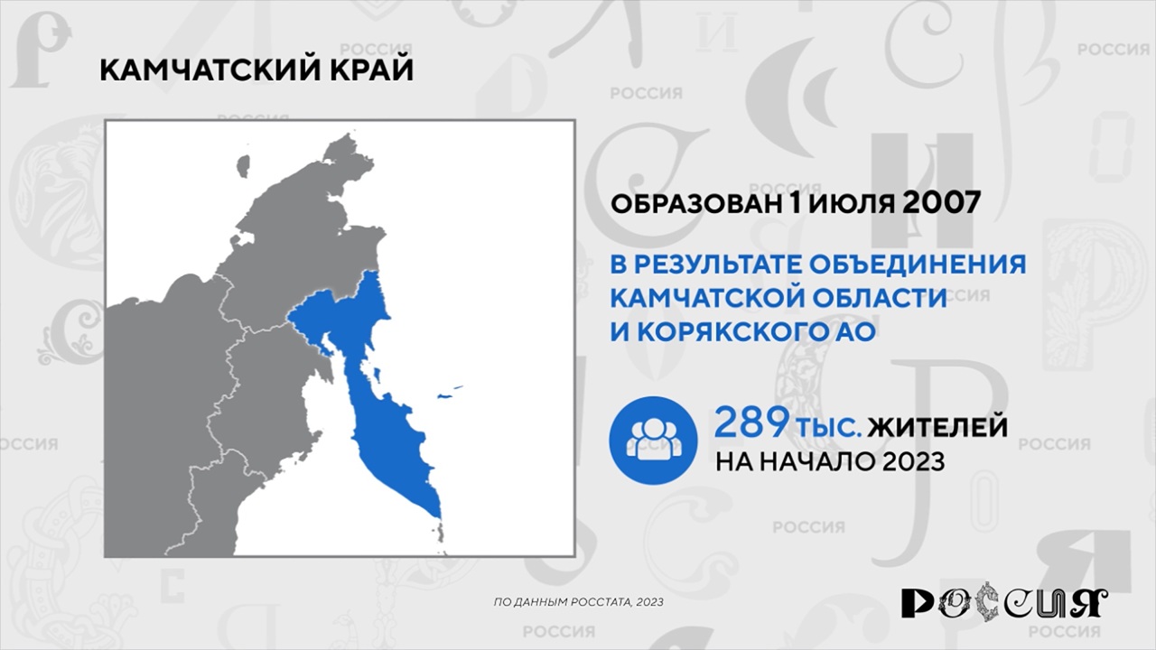 Россия в цифрах. Чем уникален Камчатский край