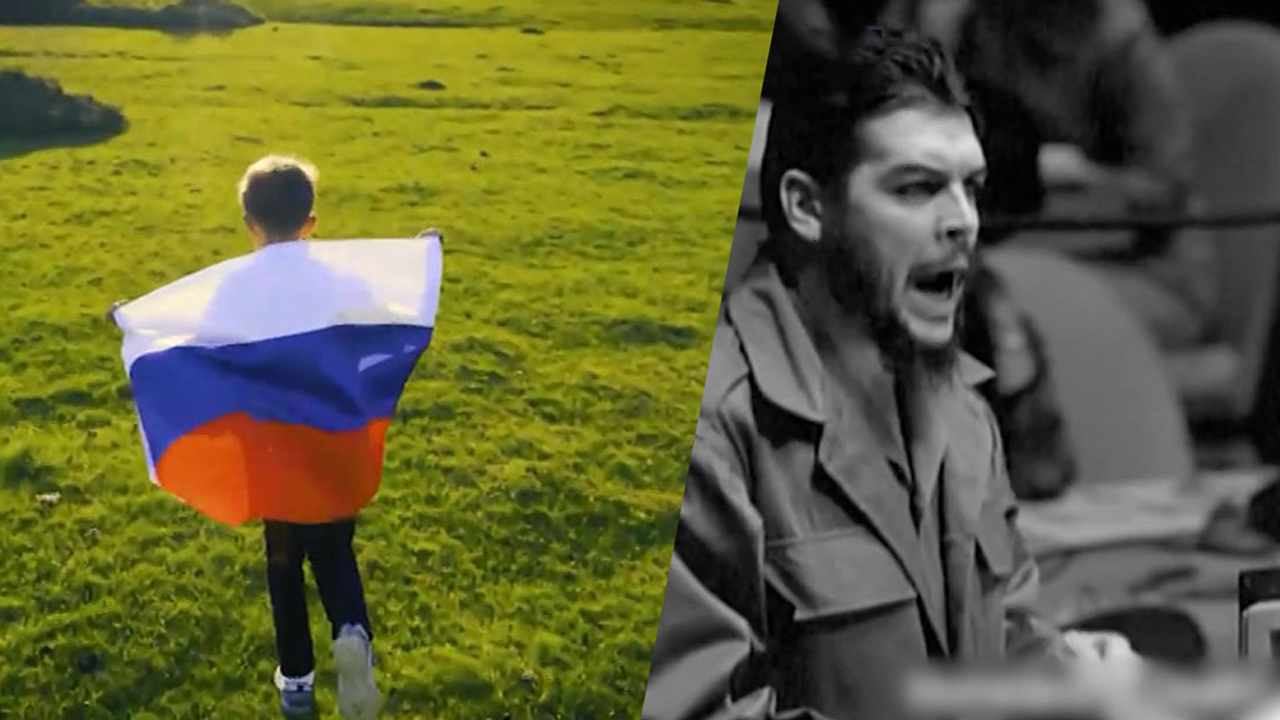 Андреевский флаг и выступление Че Гевары на Генассамблее ООН