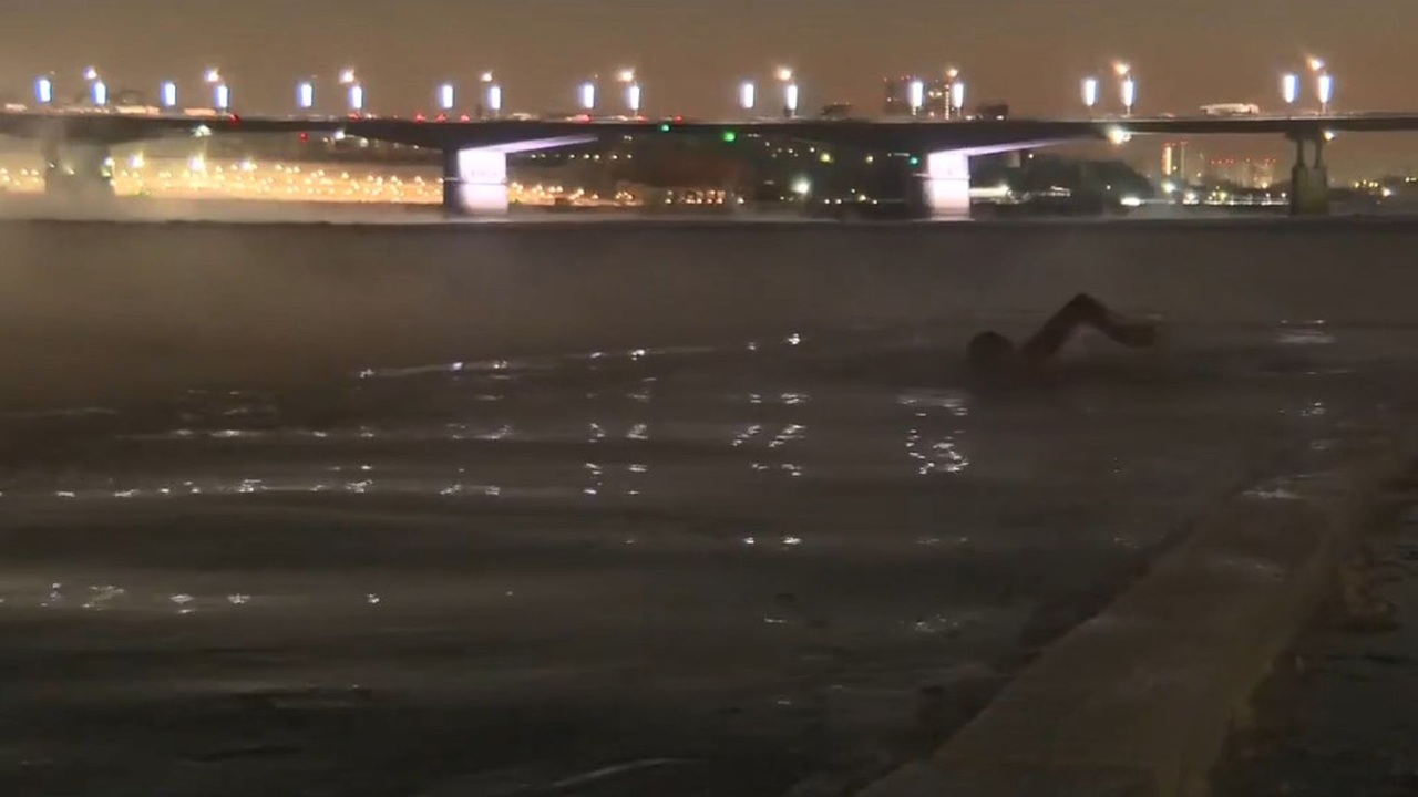Пермские моржи открыли зимний сезон
