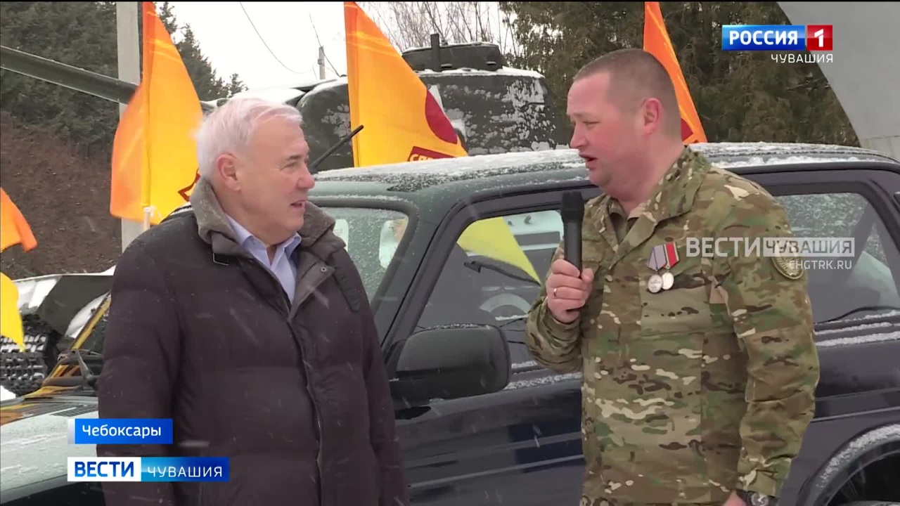 Депутат Госдумы от Чувашии передал в зону СВО новый внедорожник