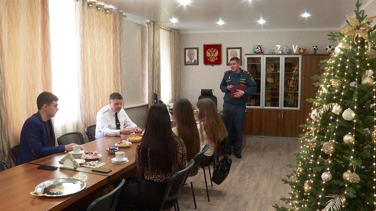 Калужские спасатели и журналисты подвели итоги сотрудничества за год