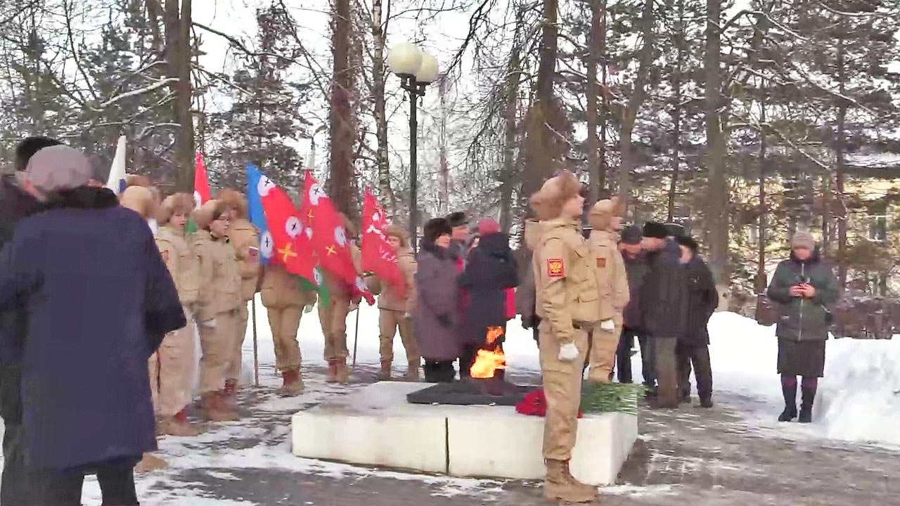 Козельск отмечает 82-ю годовщину со дня освобождения от немецко-фашистских захватчиков