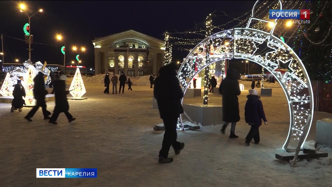 В Петрозаводске открылась рождественская ярмарка "Чудеса на Новый год"