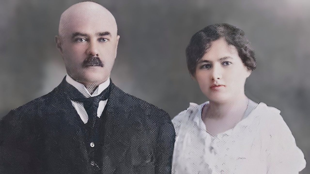 Антон и Ксения Деникины