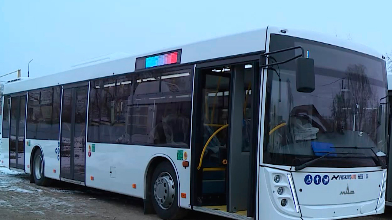 Общественный транспорт Саранска пополнился новыми автобусами из Беларуси