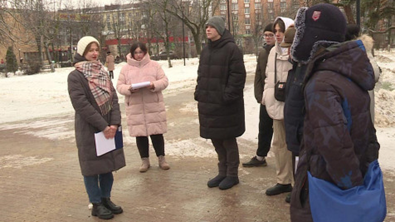 "Переход" в честь освобождения Калуги совершили ученики восьми школ