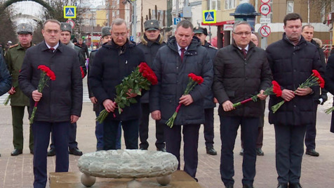 Калужане почтили память освободителей города