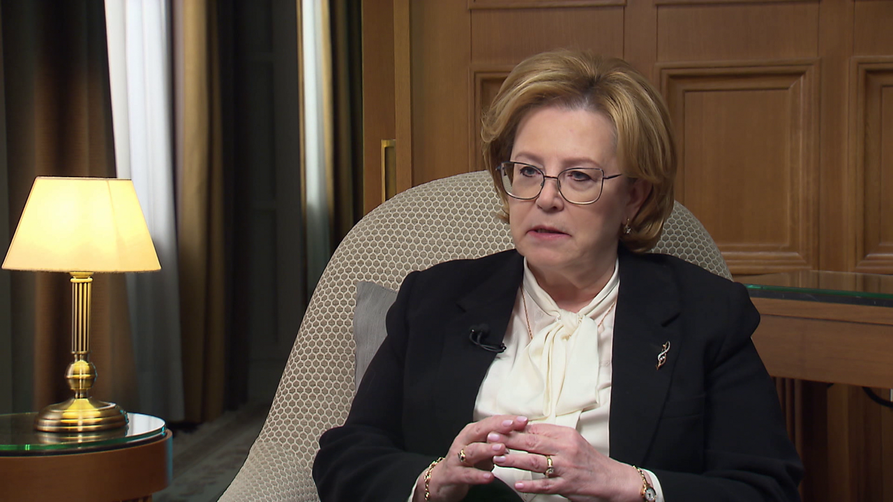 Вероника Скворцова о новых разработках ФМБА, помощи курянам и бойцам СВО
