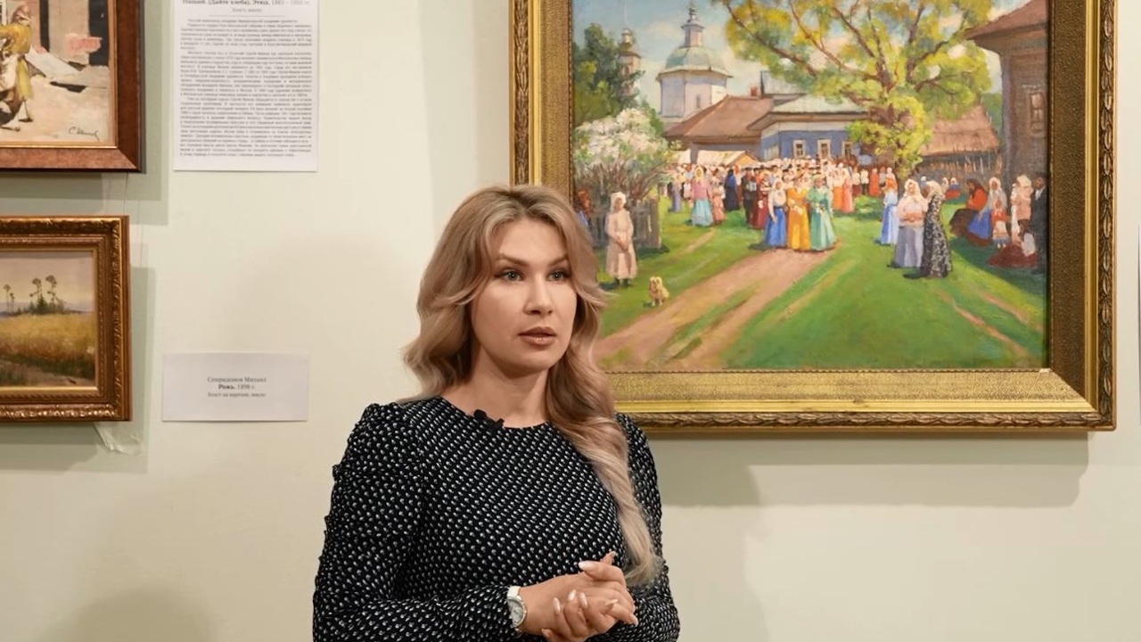Искусство видеть искусство: Михаил Владыкин. "Гуляние в Троицын день"