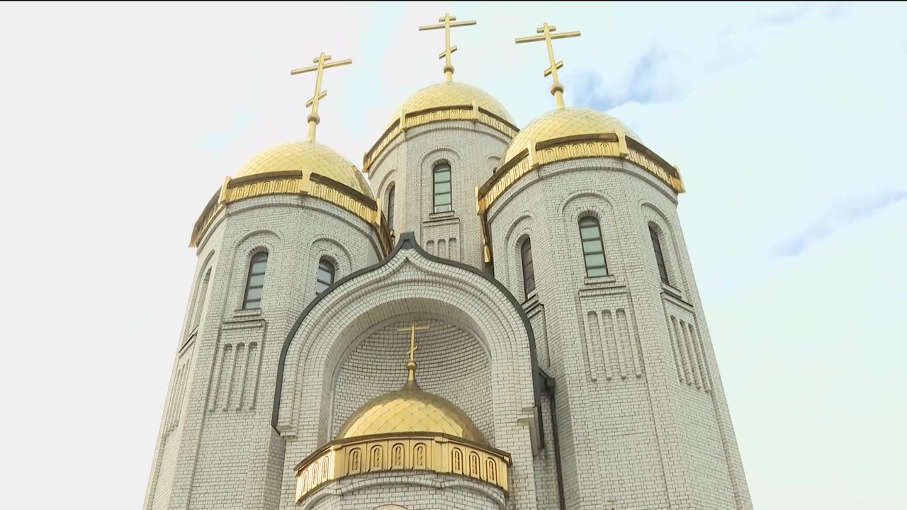 В Волгограде идет роспись Храма Всех Святых на Мамаевом кургане