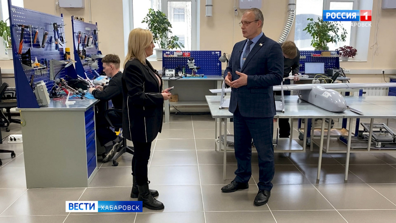Искусство производства беспилотников осваивают студенты Хабаровска