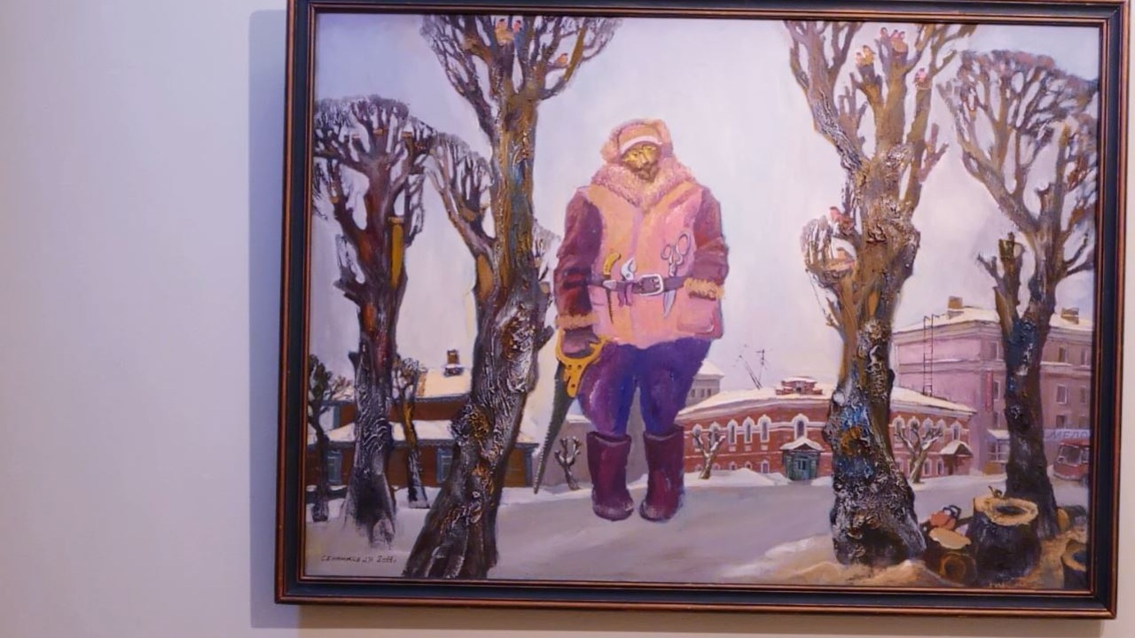 Искусство видеть искусство: Дмитрий Сенников. "Модный цирюльник"