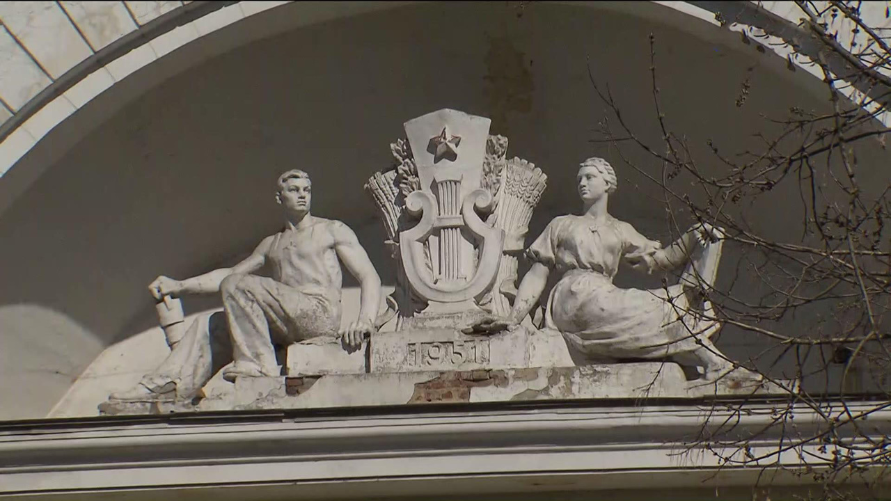 В Измайлово проходит реставрация Дома культуры "Строитель"