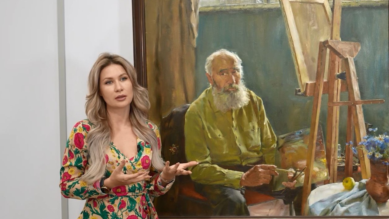 Искусство видеть искусство: Валерий Чеботкин. "Цветы его детства" (портрет художника П. М. Малинина)