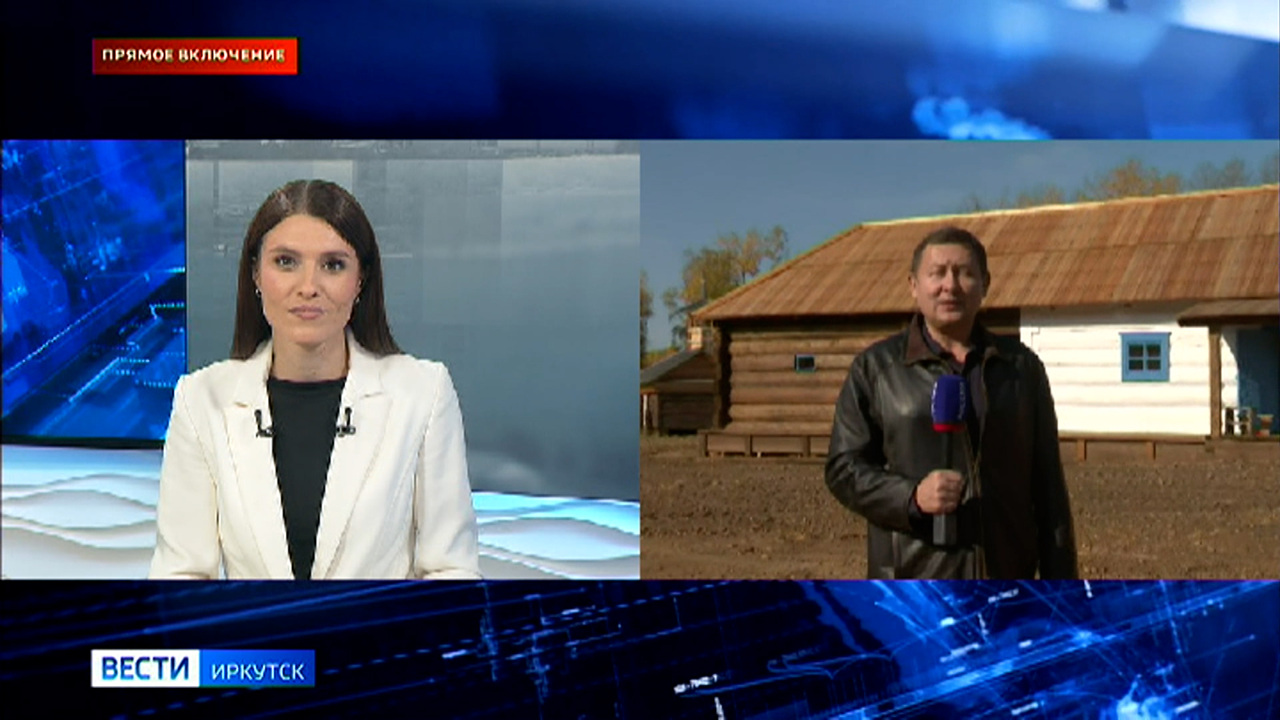 Прямое включение: дом украинских переселенцев воссоздают в "Тальцах"