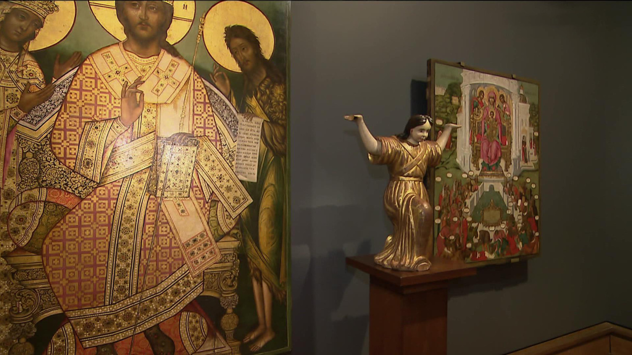В Третьяковской галерее отреставрировали скульптуры "Ангелы"