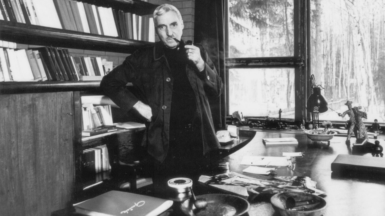 Выставка "…И я вернусь" в 110-летию со дня рождения Константина Симонова в ГМИРЛИ