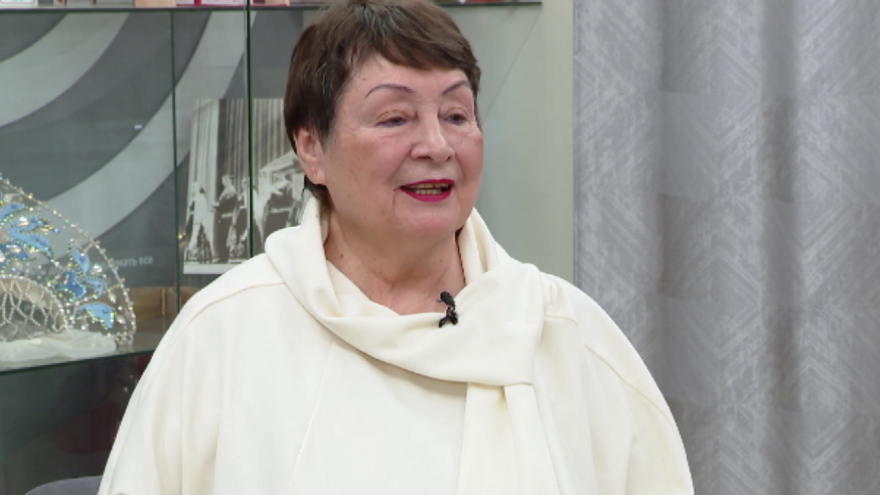 Главный балетмейстер Ансамбля танца Сибири Лидия Дзьобак