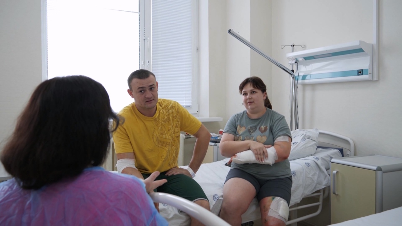 Раненые супруги из грайворонского села Глотово восстанавливаются после атаки украинского дрона 