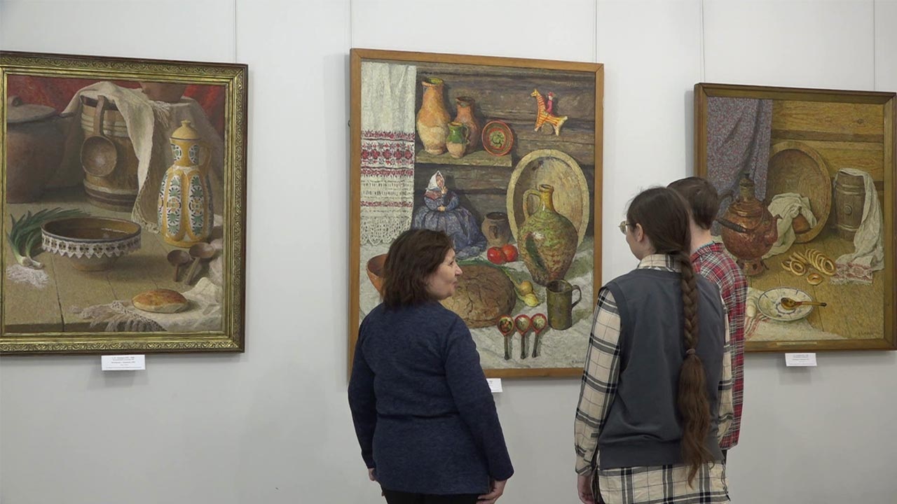 Выставка к 100-летию художника Александра Коняшина открылась в Калуге