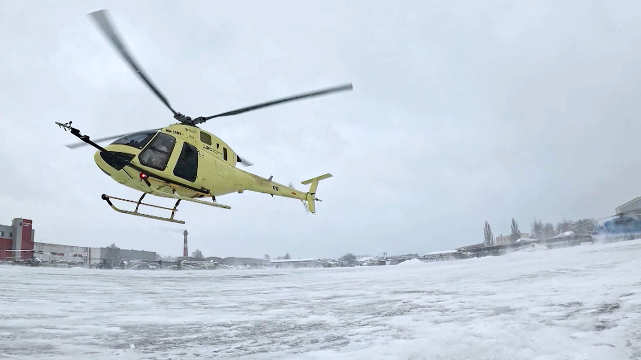 Холдинг "Вертолеты России" сообщил о первом испытании вертолета Ми-34М1