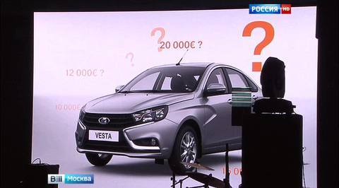 "Веста" выходит на московские дороги