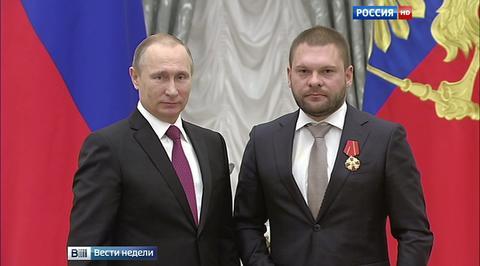 Военный корреспондент Евгений Поддубный награжден орденом Александра Невского