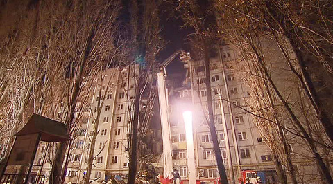 Волгоград. Взрыв газа в жилом доме