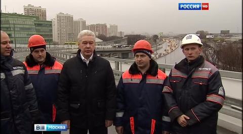Развязка на пересечении МКАД и Можайки полностью готова