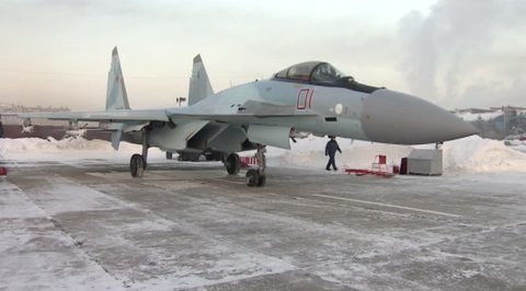 Су-35 заступили на боевое дежурство на Дальнем Востоке