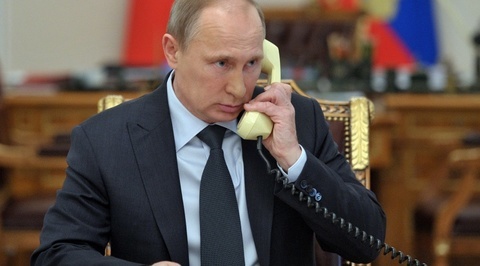 Путин провел телефонный разговор с президентом Палестины Махмудом Аббасом
