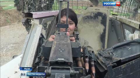 Отчаянные курдские девушки не боятся игиловцев
