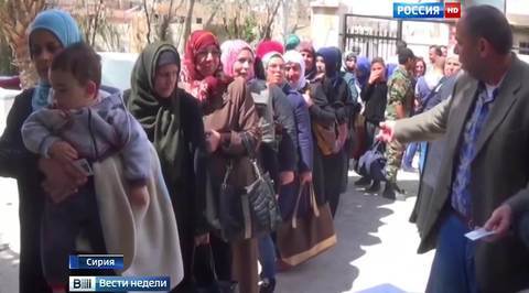 Сирия выбирает парламент  на передовой