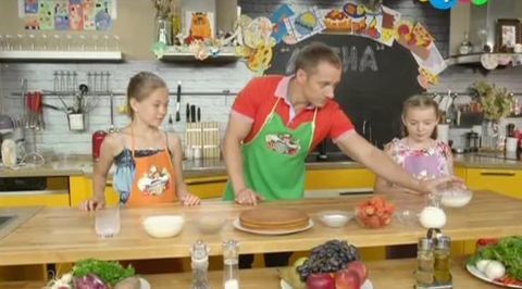 Вкусная арена. Закуска клоунов. Шапито из кабачков