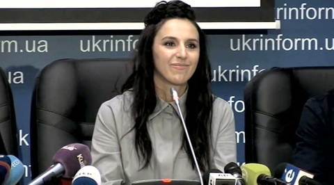 Пресс-конференция Джамалы открылась песней Сергея Лазарева