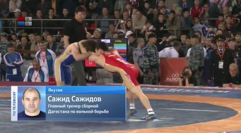 Драка на чемпионате России по вольной борьбе: у проигравшего сдали нервы
