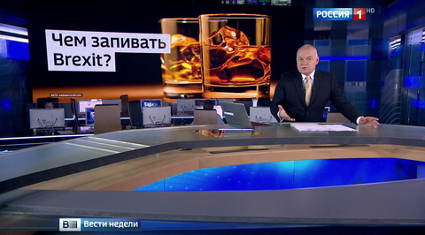 Киселев рассказал об алкогольных мотивах Brexit 