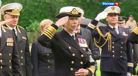 Британская принцесса отметила в Архангельске 75-летие первого Арктического конвоя