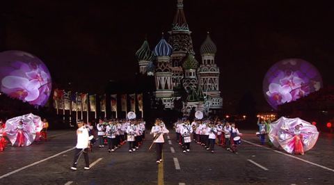 В Москве завершился военно-музыкальный фестиваль "Спасская башня"