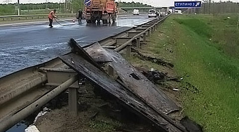 Водитель автобуса уснул за рулём