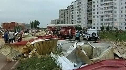 Более 200 жилых домов повредила стихия в Тульской области