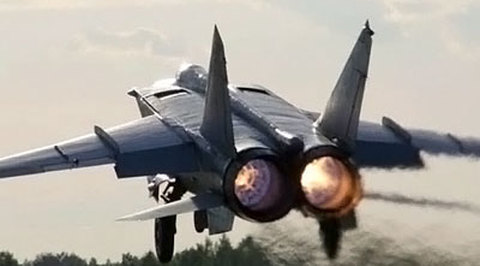 Миг-31 взорвался после взлета