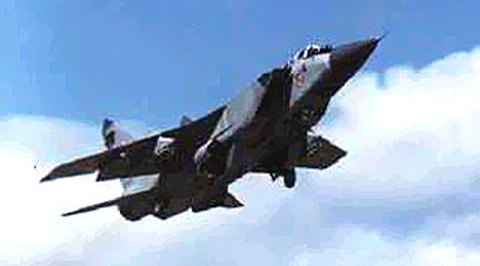 ВВС приостановили полеты самолетов Миг-31