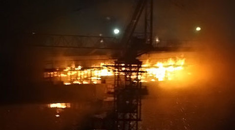 Прокуратура Приморья проводит проверку на горевшем мосту